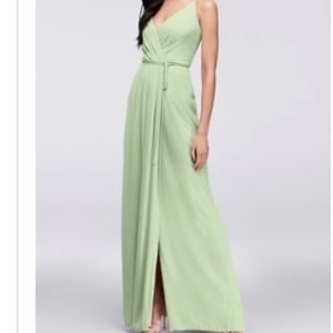 David’s Bridal Bridesmaid Dress Meadow